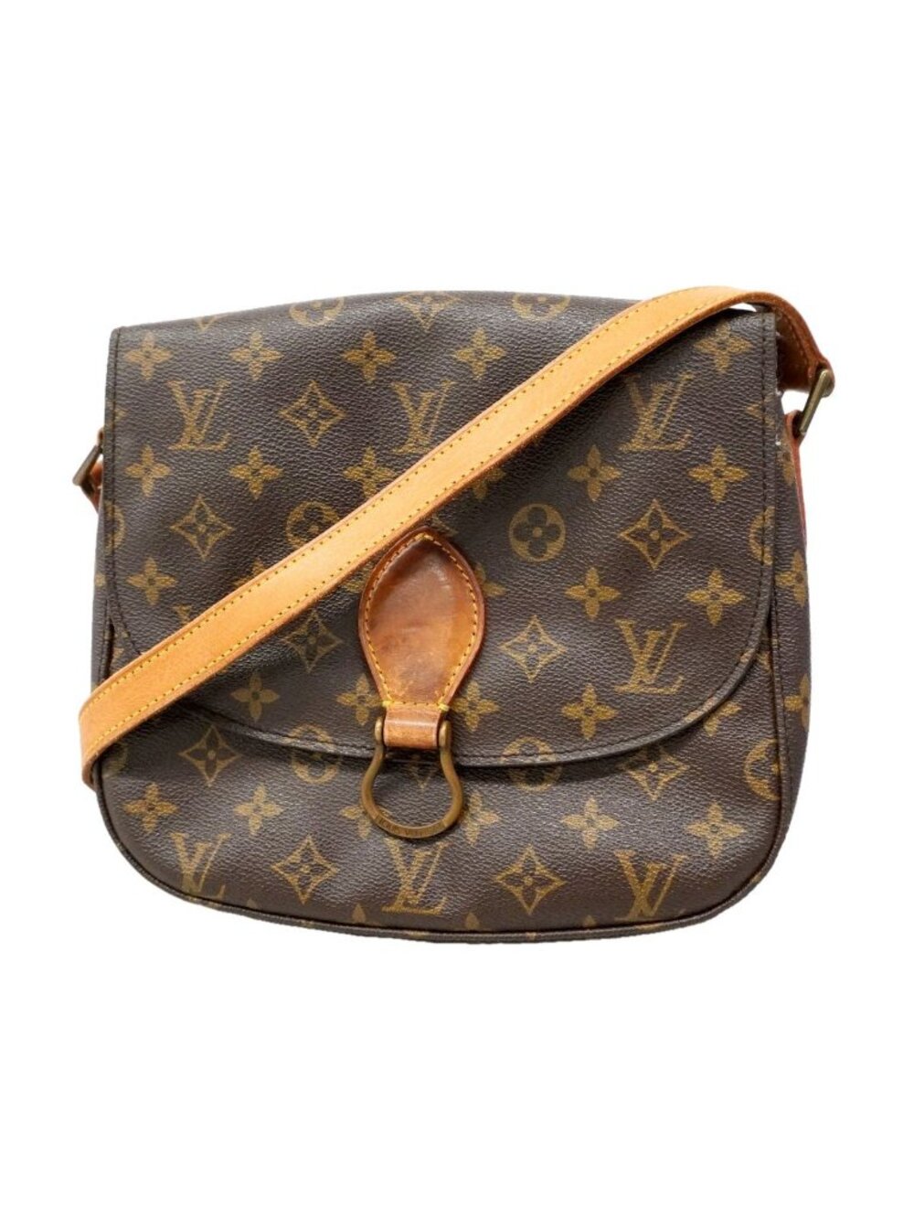Louis Vuitton Shoulder Bag Monogram Saint-cloud GM Brown